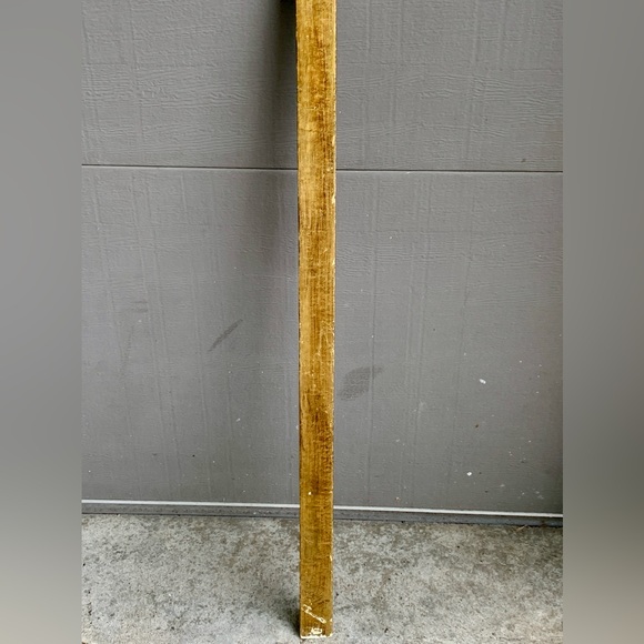 Vintage CE Made in Italy Ornate Pressed Embellished Gold Painted Yard Stick - Picture 5 of 15